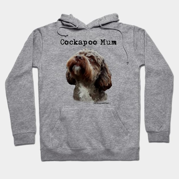 Cockapoo Dog Mum Hoodie by WoofnDoodle 